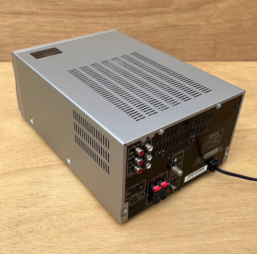 【動作品】ONKYO FR-N7XX CD/MD/USBチューナーアンプ