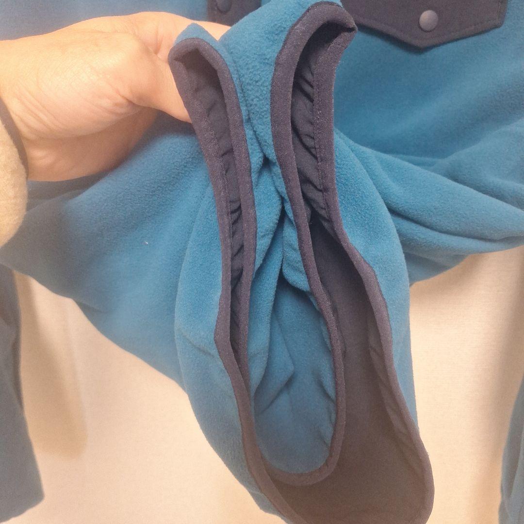 極美品Patagonia ネイビー ハーフジップ フリースジャケット　グリセード