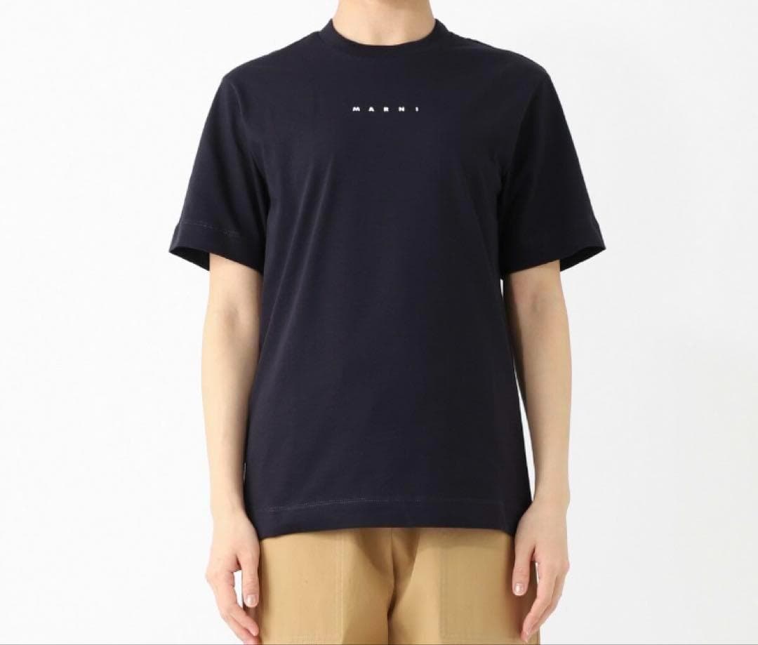 新品 MARNI マルニ ロゴ キッズ Tシャツ 12Y Sサイズ相当0M803