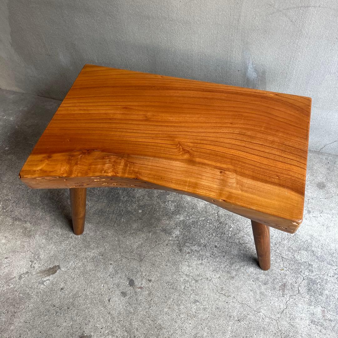 MATURIYA 祭屋　原木家具　欅スツール　サイドテーブル