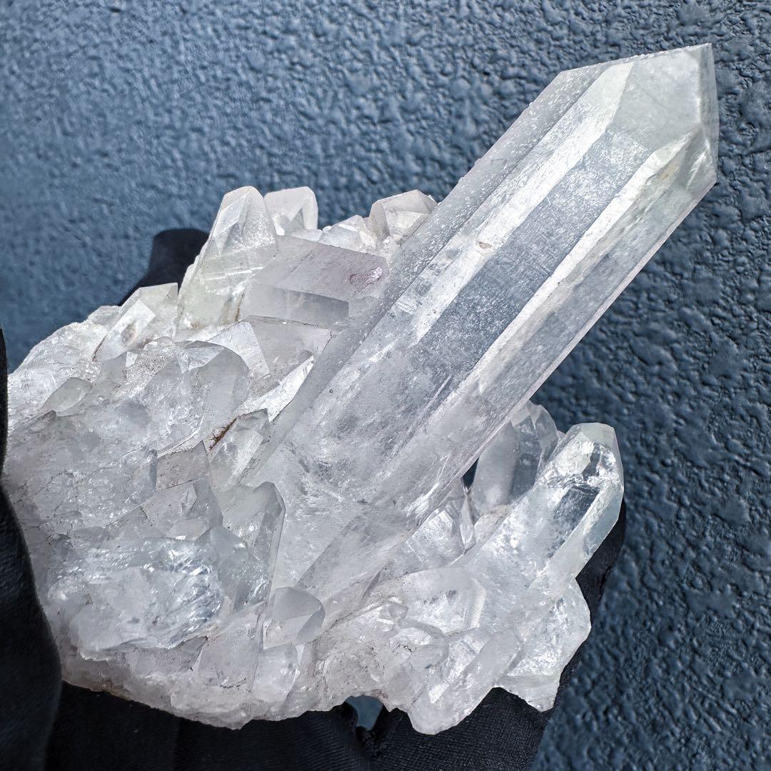 爆レア❗️浄化❗️レインボー☆超強いパワー ヒマラヤ クラスター 天然石A1352