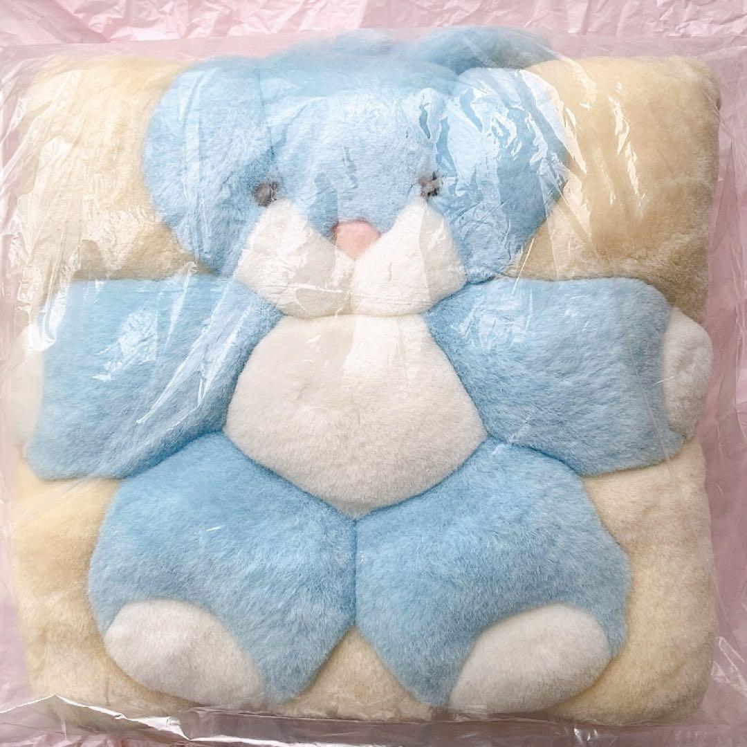 ヴィンテージ クッション うさぎ ぬいぐるみ アニマル ファンシー