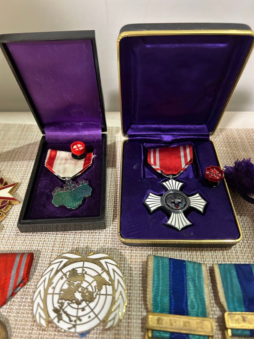 勲章とメダルのコレクション