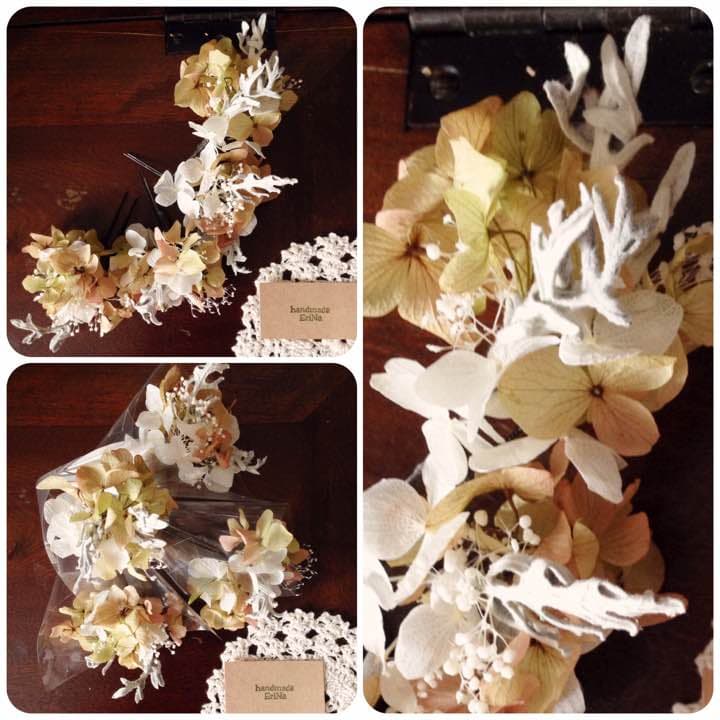 L 髪飾り ヘアピン ヘアドレス ヘアアレンジ ウエディング