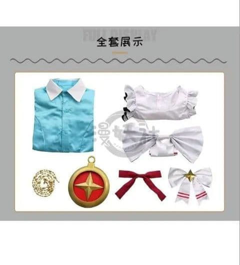 魔法少女にあこがれて コスプレ ネロアリス まほあこウィッグ、 パニエ付き