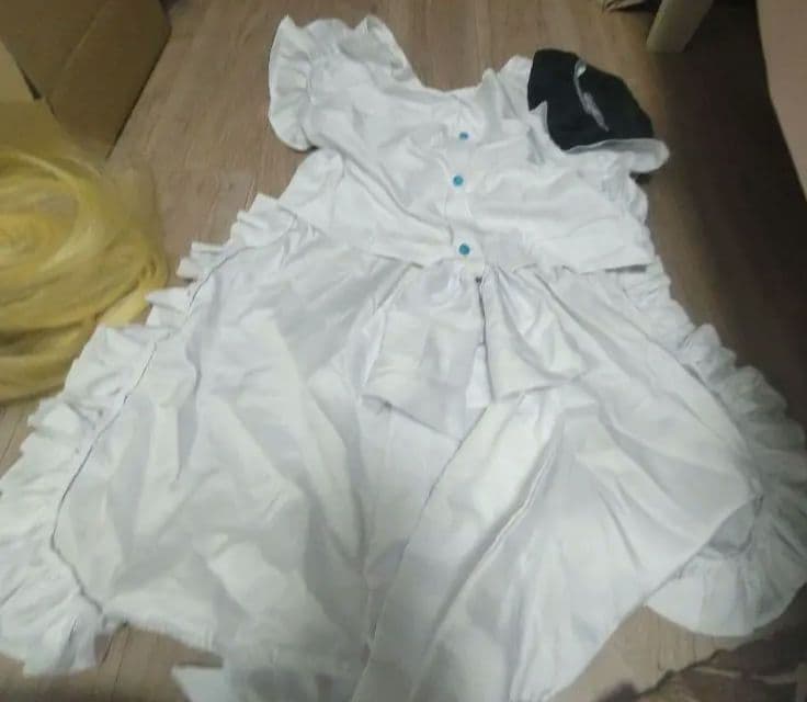 魔法少女にあこがれて コスプレ ネロアリス まほあこウィッグ、 パニエ付き