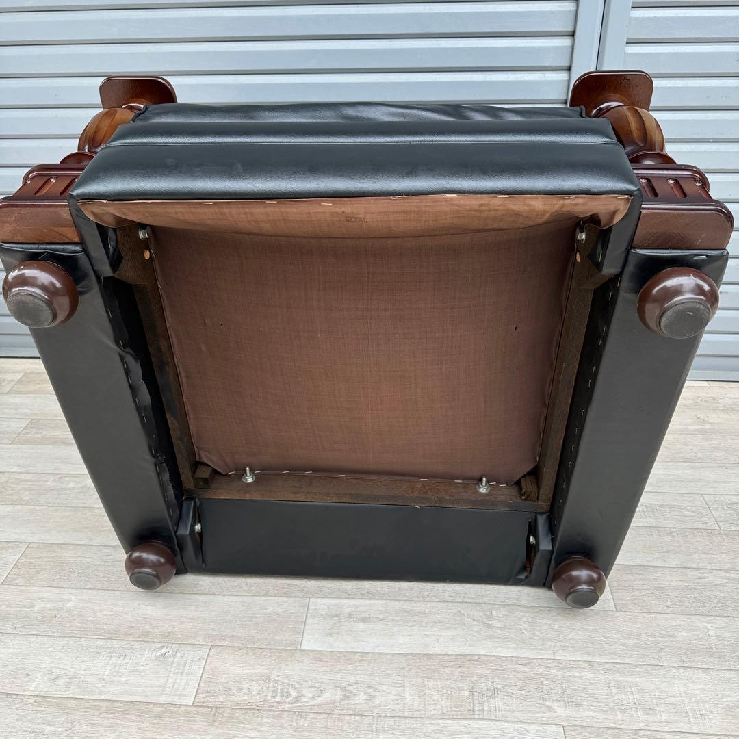 ヴィンテージ オールドカリモクFURNITURE シングルソファ　1人掛け