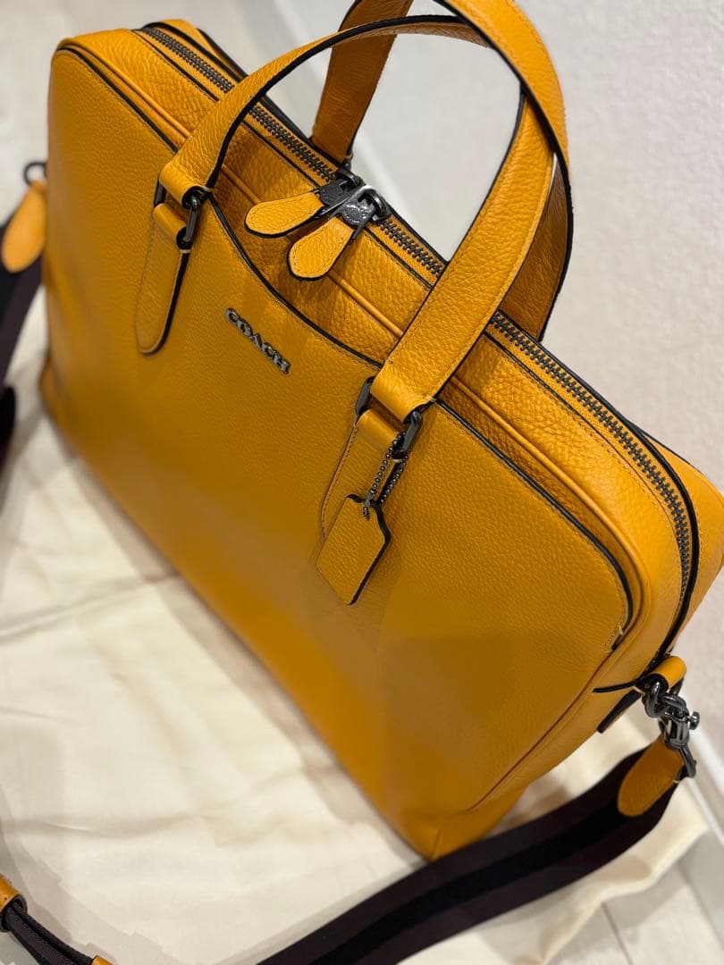 COACH 超美品 グラハムストラクチャード ブリーフケース ビジネスバッグ