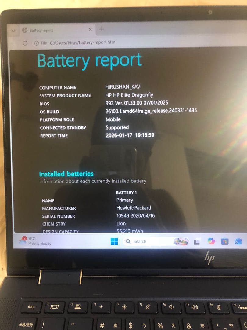 HP HP Elite Dragonfly LTEモジュール