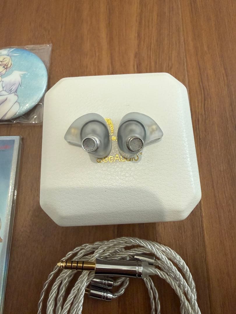 【美品】see audio Rinko ホワイト 4.4mmプラグver