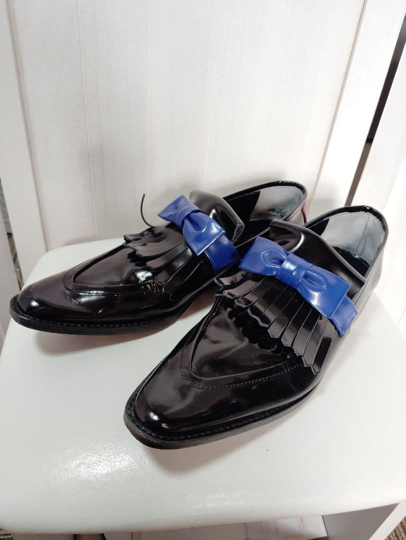 【美品】トリココムデギャルソン　リボン付きローファー