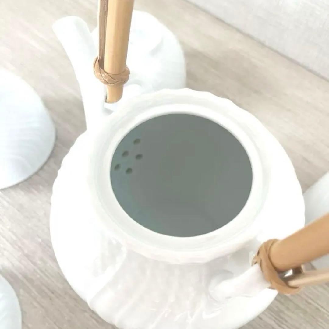 リチャードジノリ ベッキオホワイト 湯呑x6個 急須　セット　ジノリ