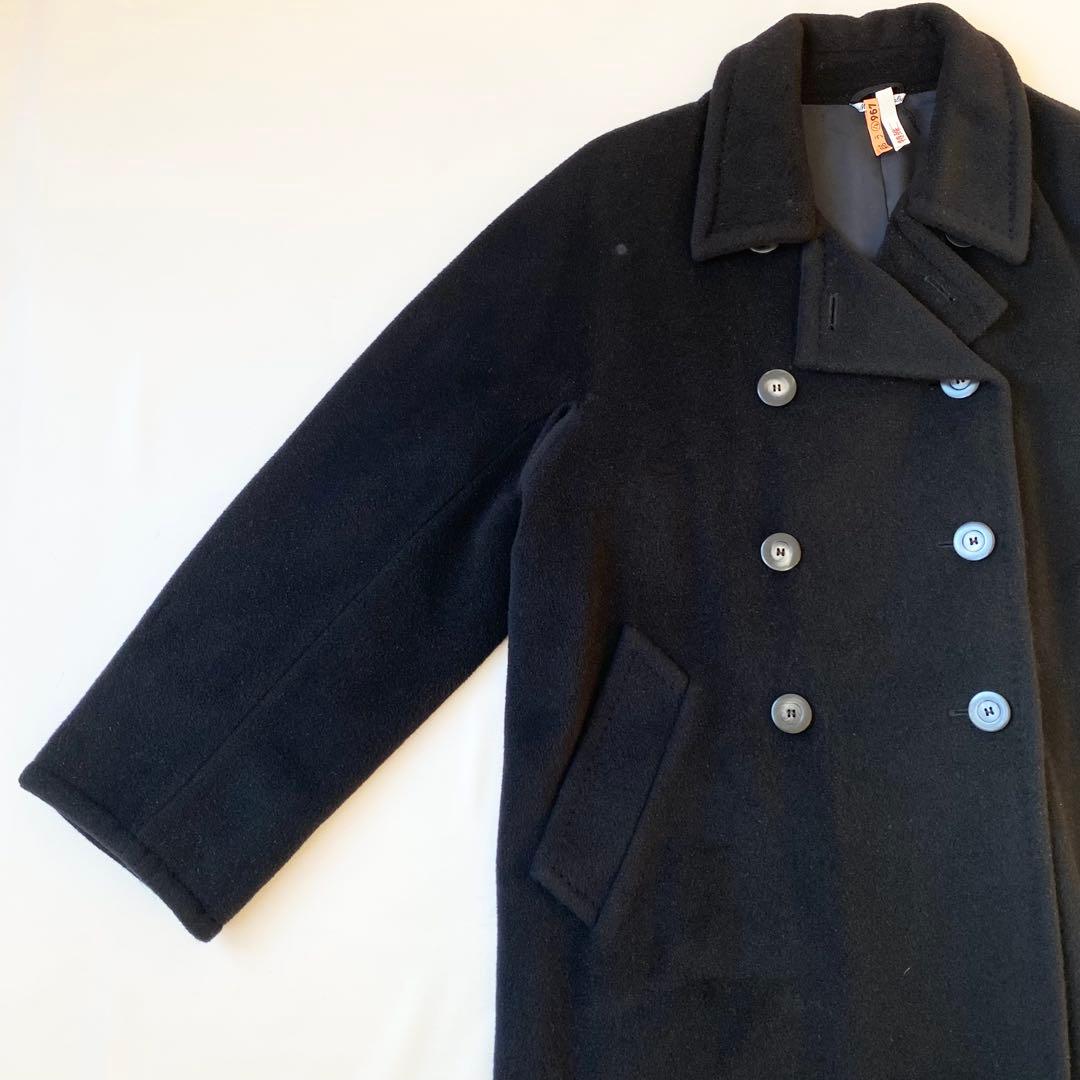 マックスマーラ　コート　ダブル　イタリア製　大きいサイズ　ワイド　カシミヤ混