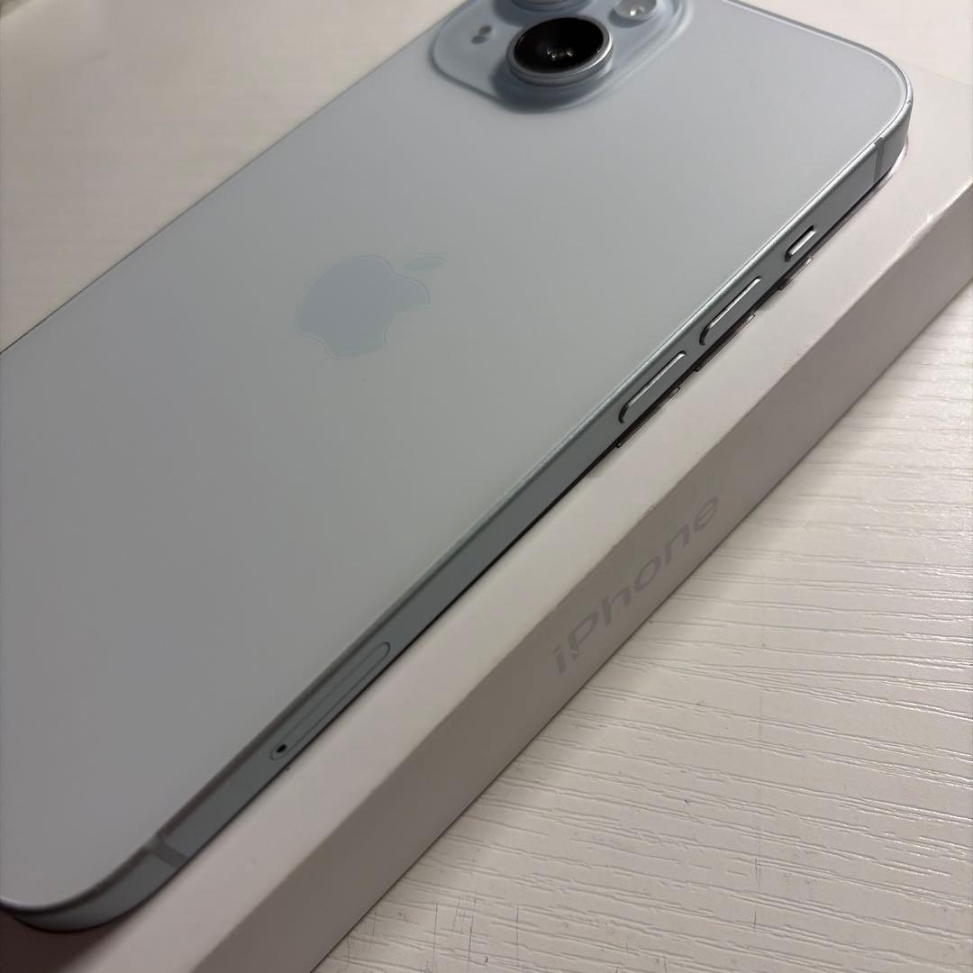 iPhone15 256GB ブルー SIMフリー ジャンク