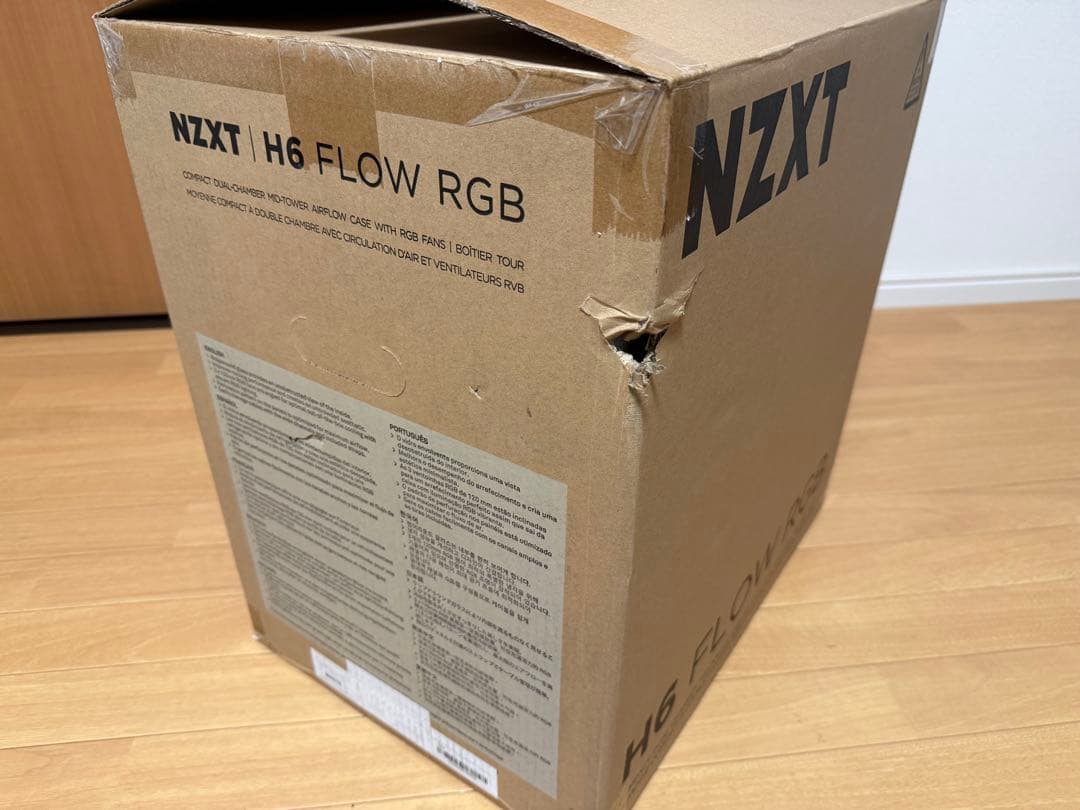 NZXT H6 FLOW RGB コントローラーファンセット