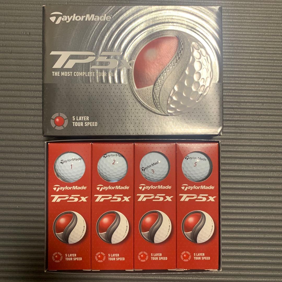 ゴルフボール tp5x 3ダース＋3スリーブ計45球　新品未使用