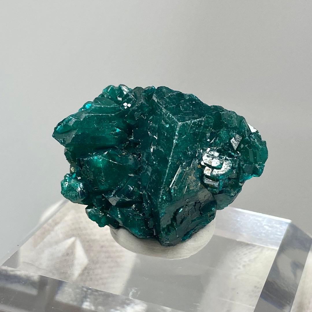 ダイオプテーズ　翠銅鉱　鉱物標本　原石　天然石　ストーン　コンゴ