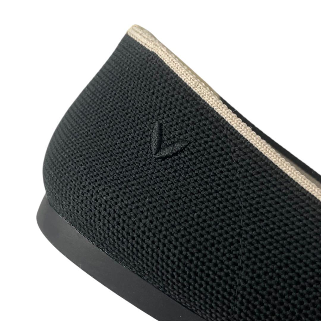 【極美品】ビバイア ミッシェル ポインテッドトゥボウディテール ニットローファー