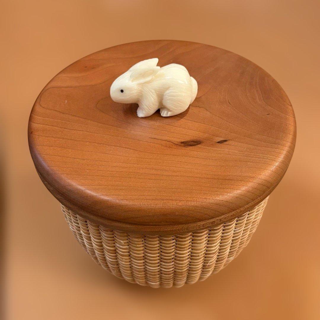 ナンタケットバスケット　キャンディバスケット　５インチラウンド