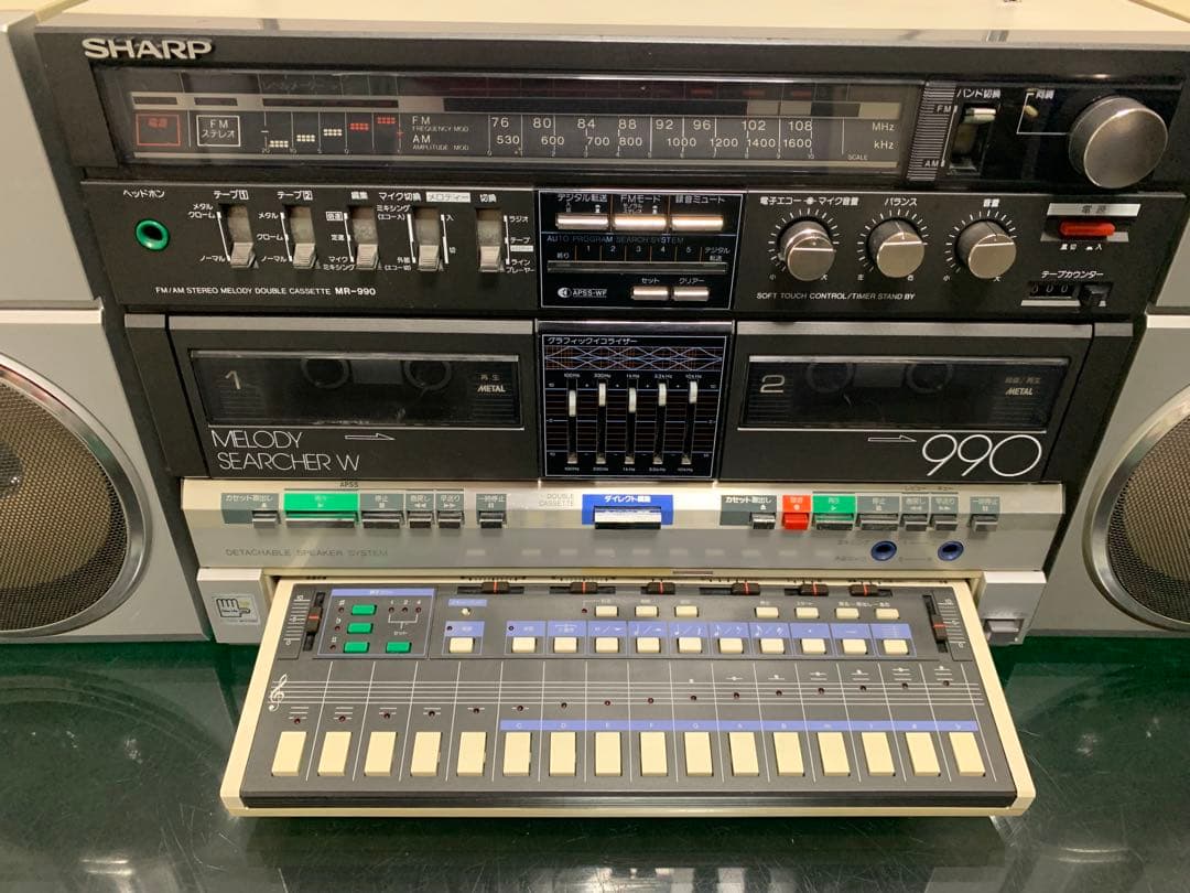 強国希少品｜SHARP MR-990 メロディーサーチャーW シャープ