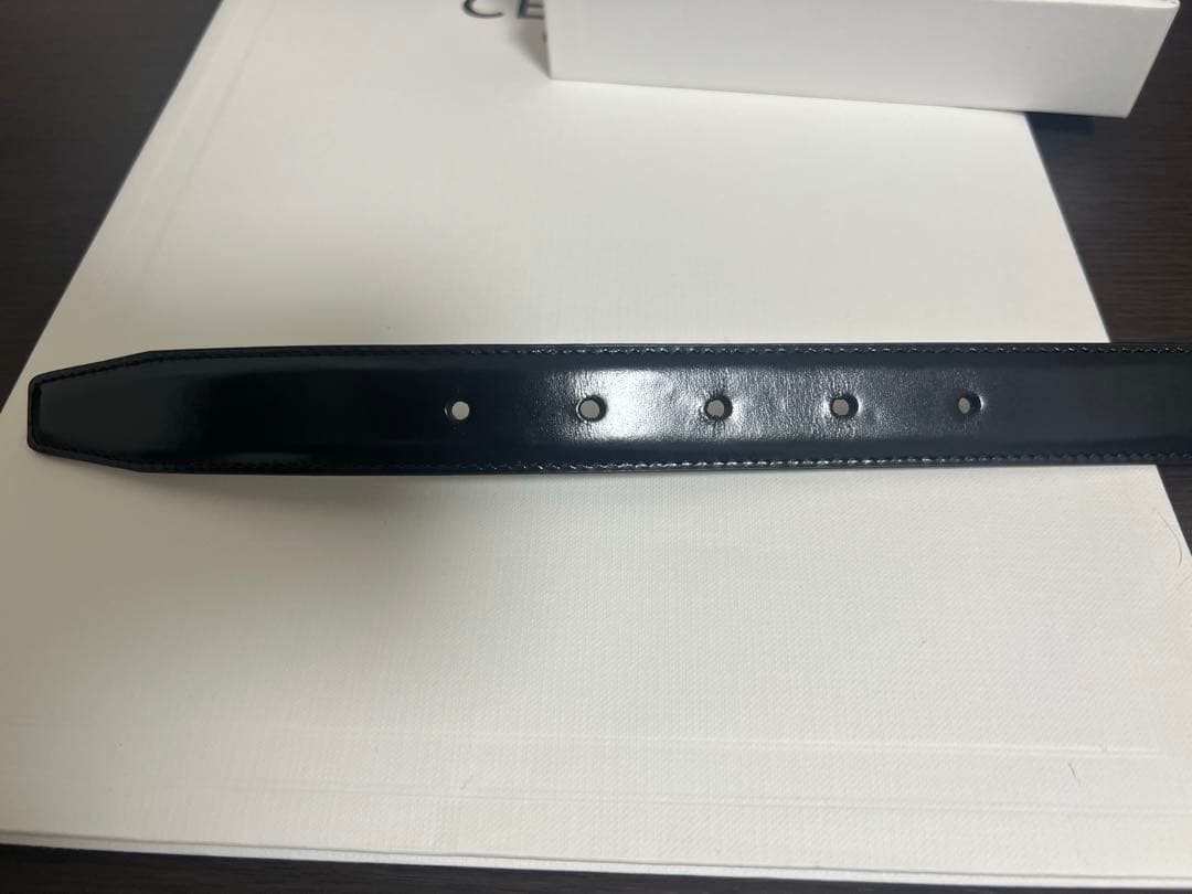 CELINE トリオンフベルト　サイズ70 幅25㎜　付属あり