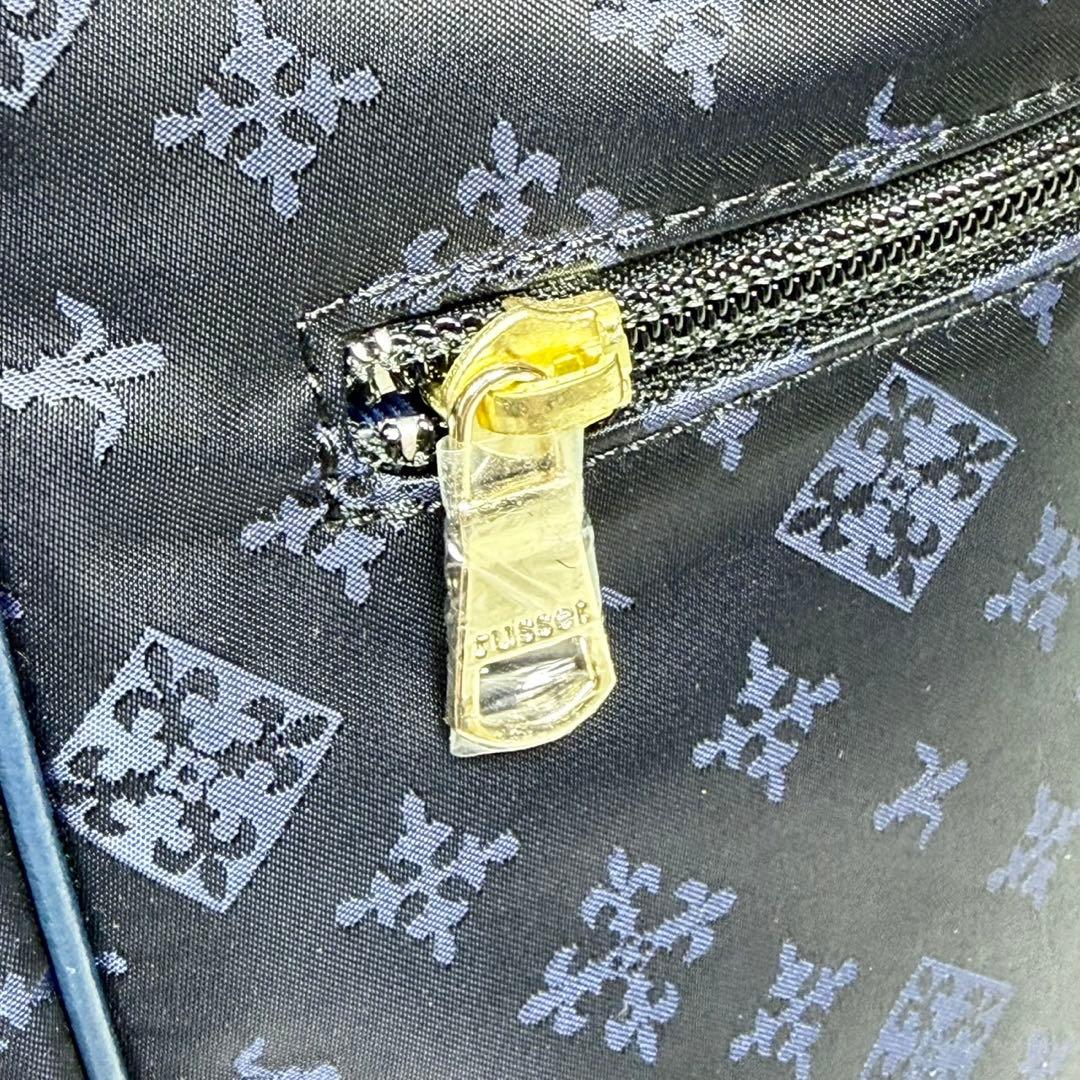 TOWA☆　極美品　russet ラシット　バッグ　ブラック×ネイビー