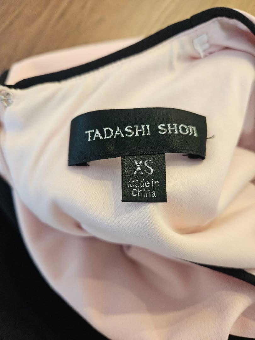 1月迄！最安値！【タダシ・ショージバイカラーラップワンピース☆