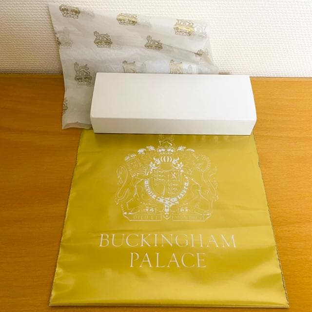 英国 バッキンガム宮殿 ゴールドプレート ボールペン 箱入り ショッパー付き