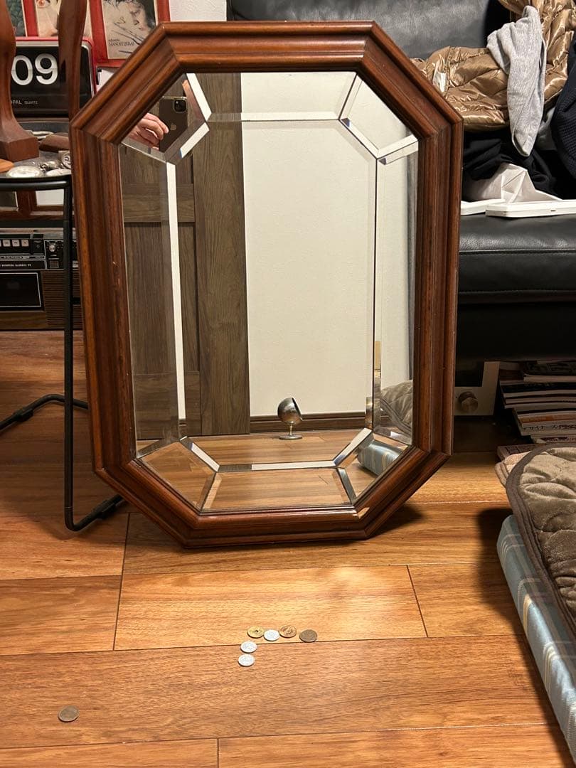 ミッドセンチュリー 鏡　ミラー