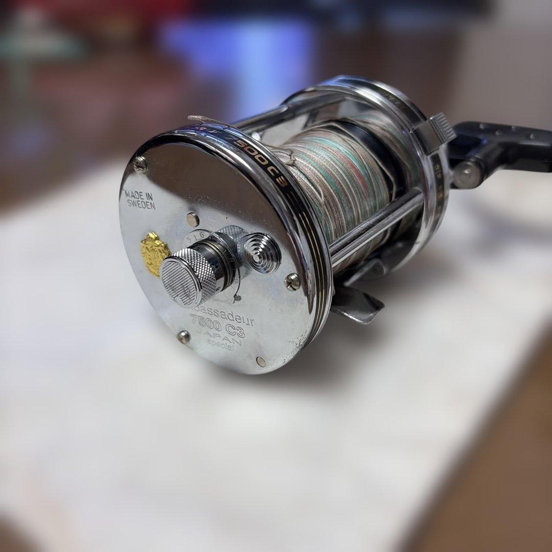 【極美品】アブガルシア アンバサダー 7500C3 JAPAN special