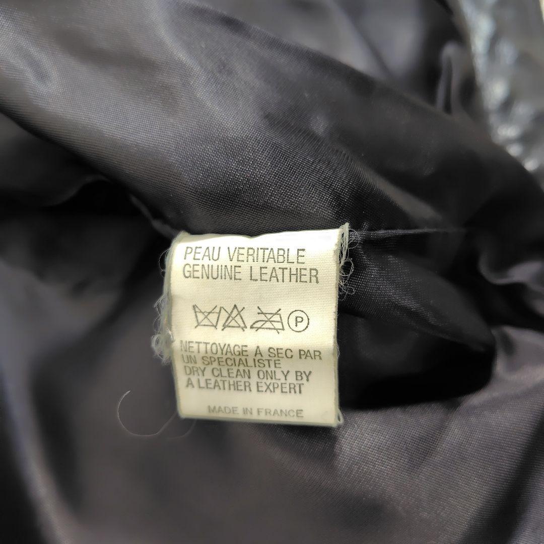 レア A.P.C. 牛革 シングルライダース riri フランス製ヴィンテージ