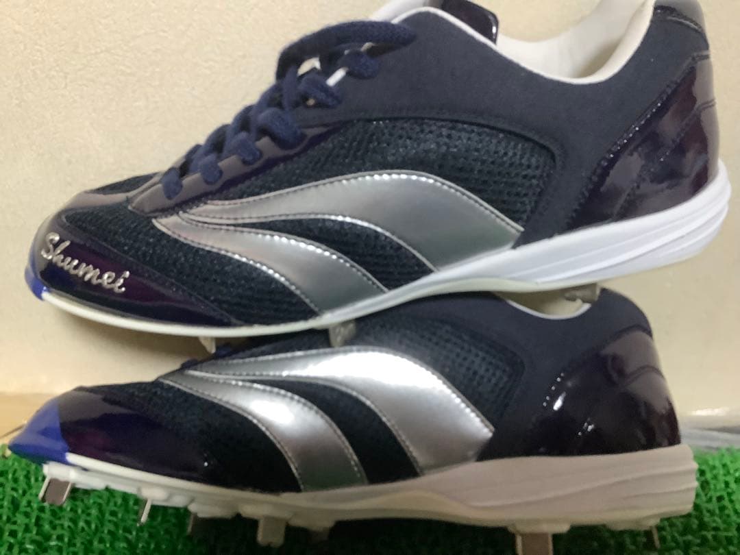 元横浜DeNAベイスターズ ＃00 宮本秀明 支給品スパイク　27cm