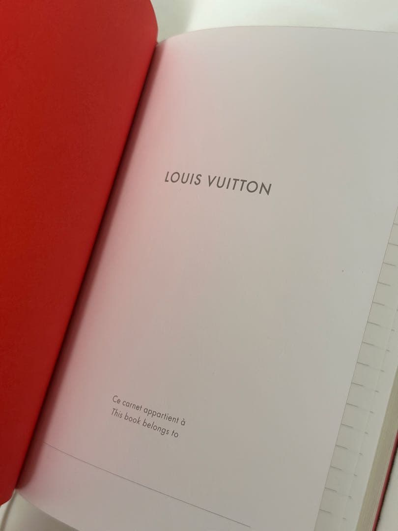 ルイヴィトン　ノートブックメモ帳　山本寛斎
