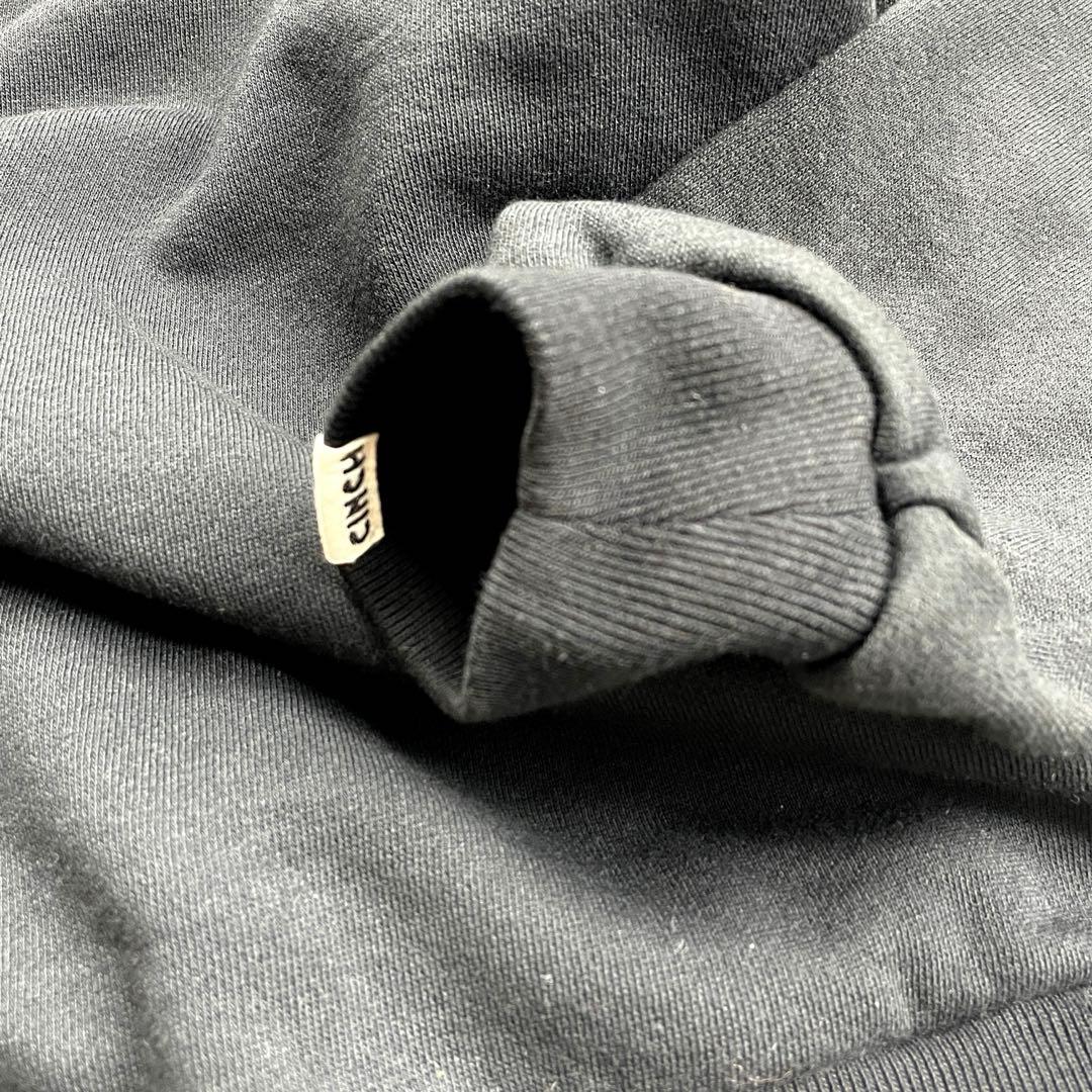 美品 Oblada オブラダ コンパクト スウェット　長袖トレーナー　ブラック