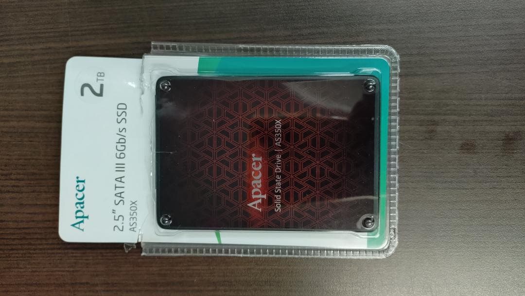 Apacer AS350X 2TB SSD 2.5インチ