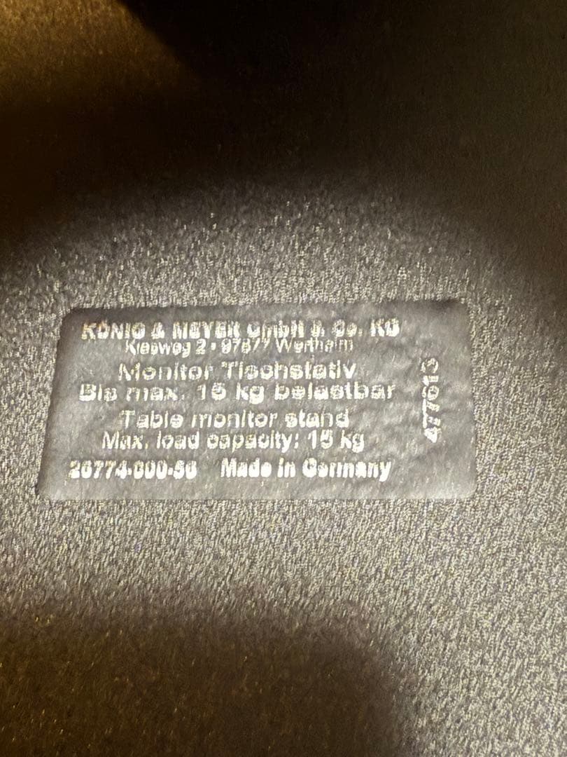 K&M ( ケーアンドエム ) 26774 スピーカースタンド　ペアー