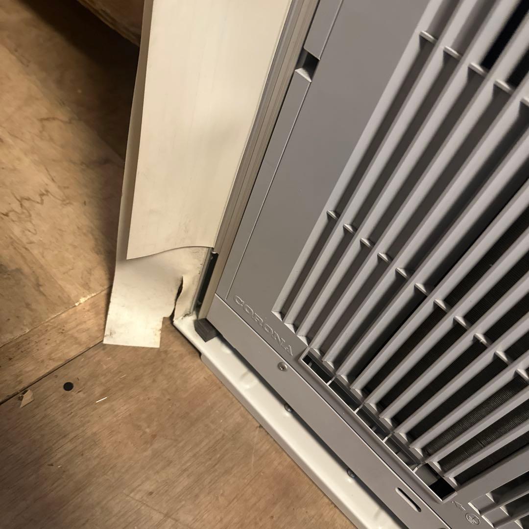 美品　コロナ窓用エアコン　CW-16A3 2022年製　窓枠 リモコン付