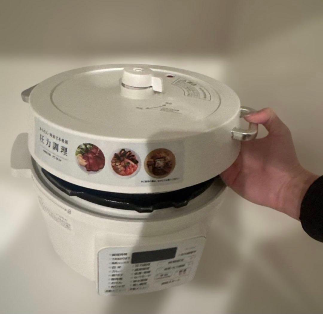 アイリスオーヤマ 電気圧力鍋 PC-MA4 4.0L ホワイト