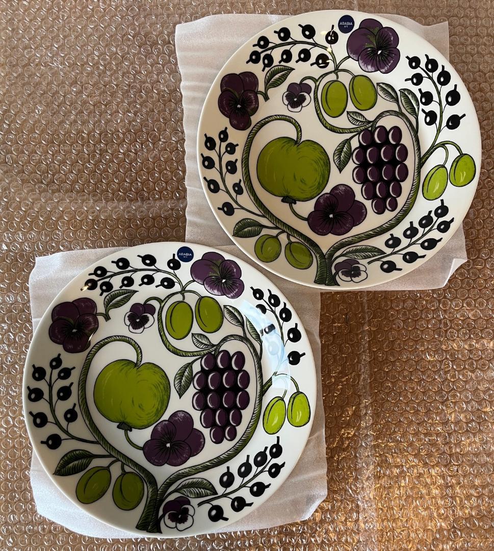 【新品】ARABIA アラビア パラティッシ プレート26cm 2枚