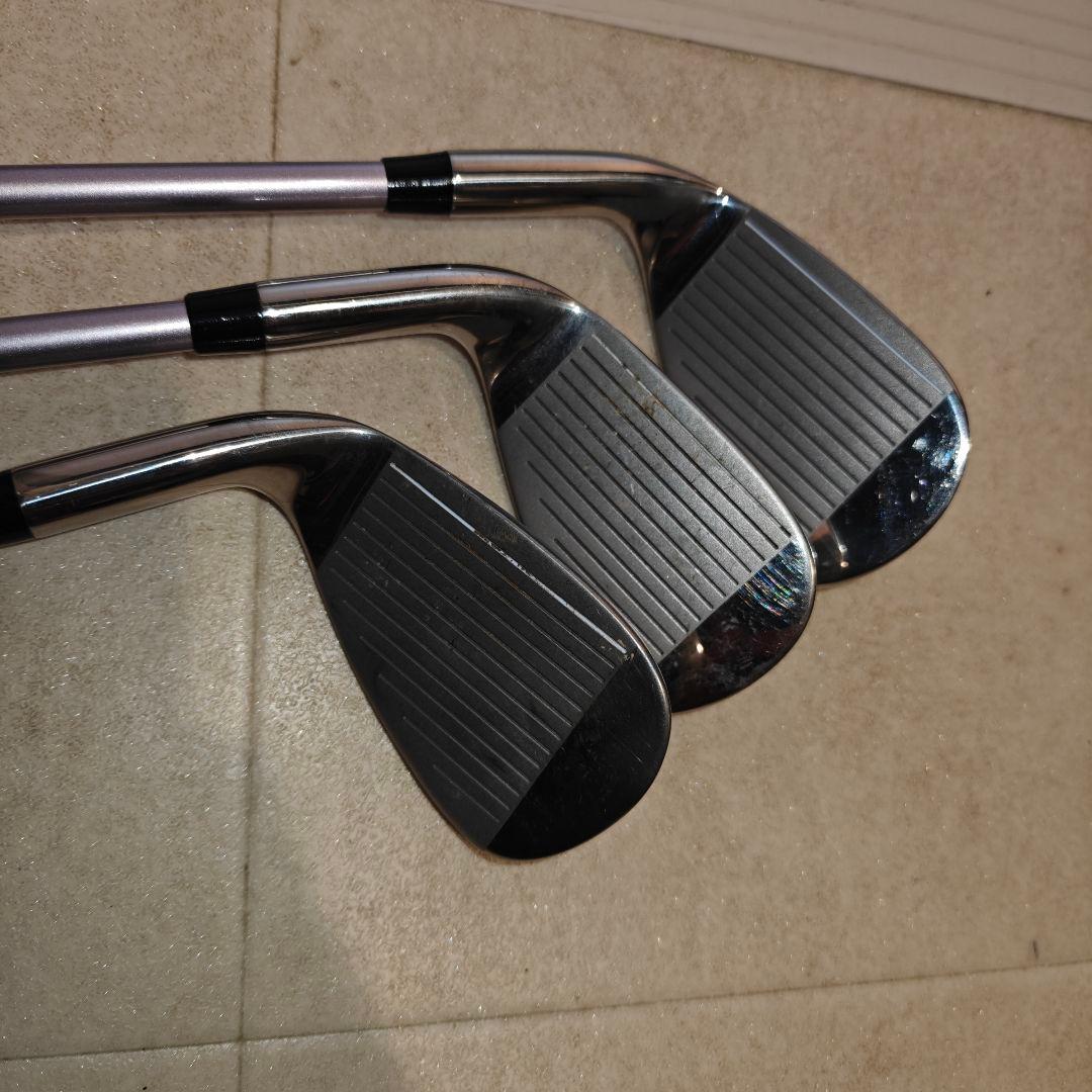 激カワFitway レディース ゴルフクラブ ハーフセット 6本 Lバッグおまけ