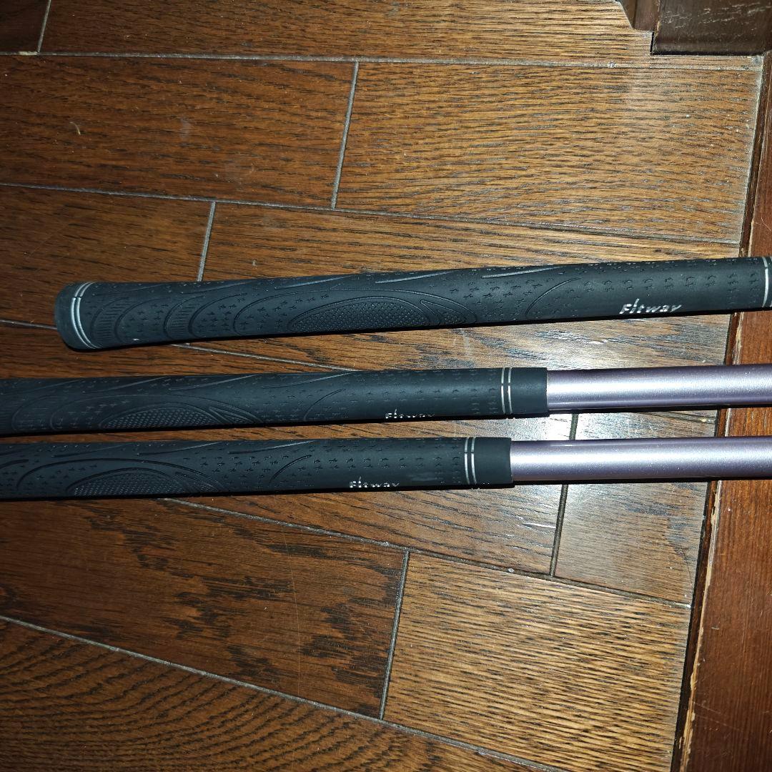 激カワFitway レディース ゴルフクラブ ハーフセット 6本 Lバッグおまけ