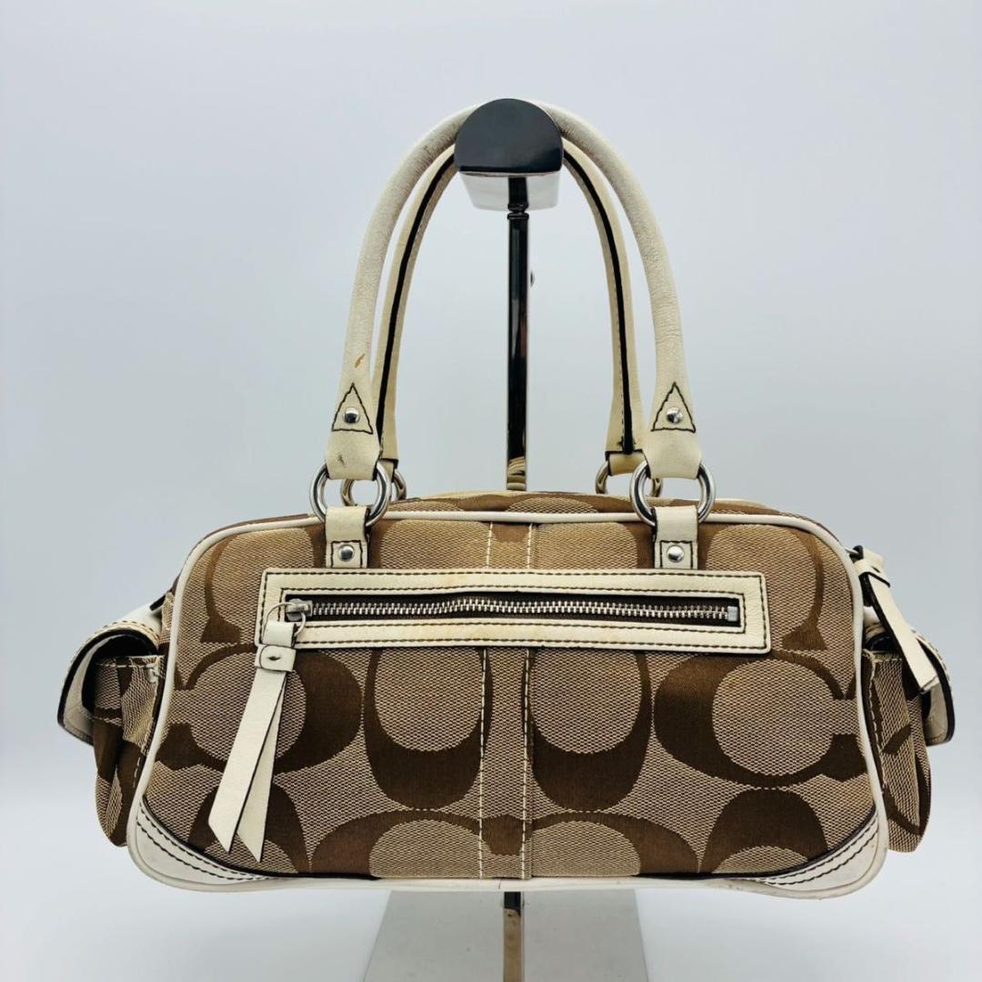 archive y2k コーチ ターンロック ミニボストン ハンドバッグ