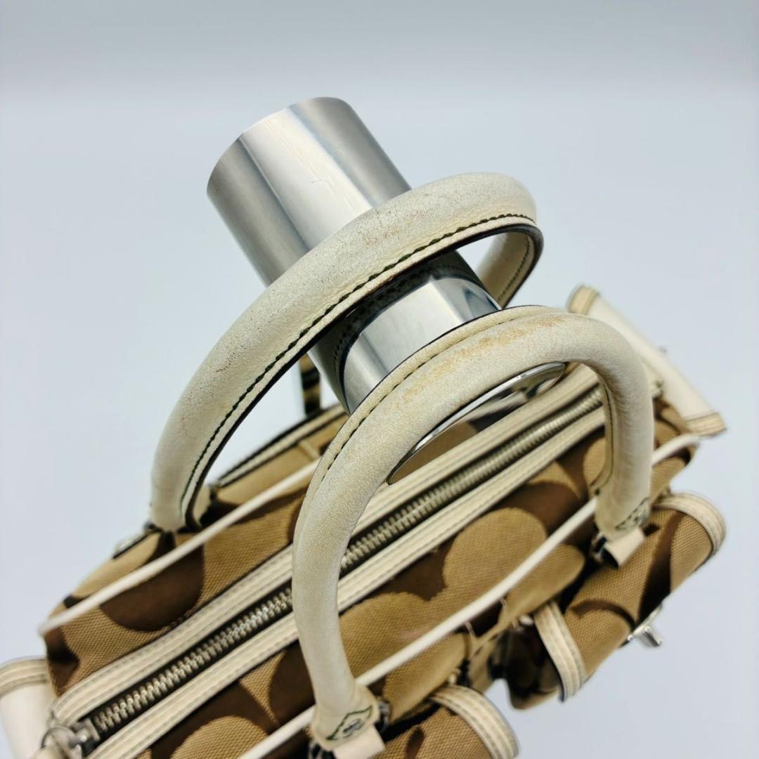 archive y2k コーチ ターンロック ミニボストン ハンドバッグ