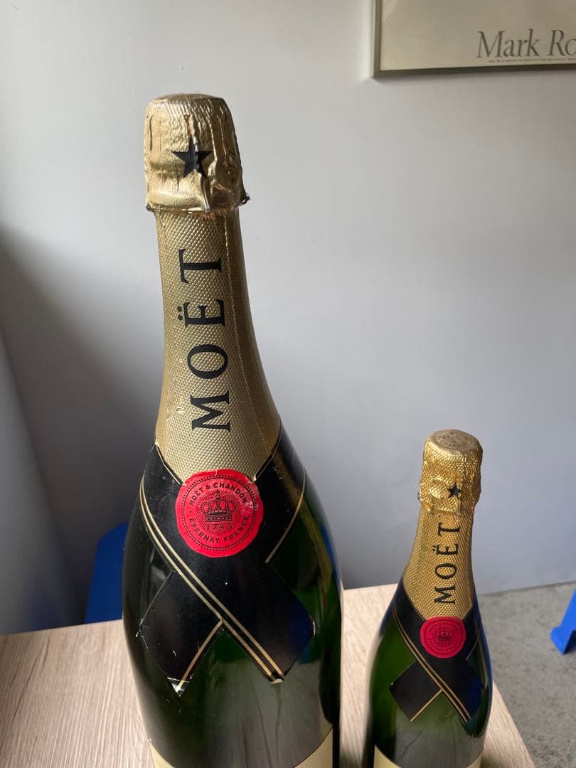モエ・エ・シャンドン ダミーボトル 2種 展示 ディスプレイ用 希少ジェロボアム