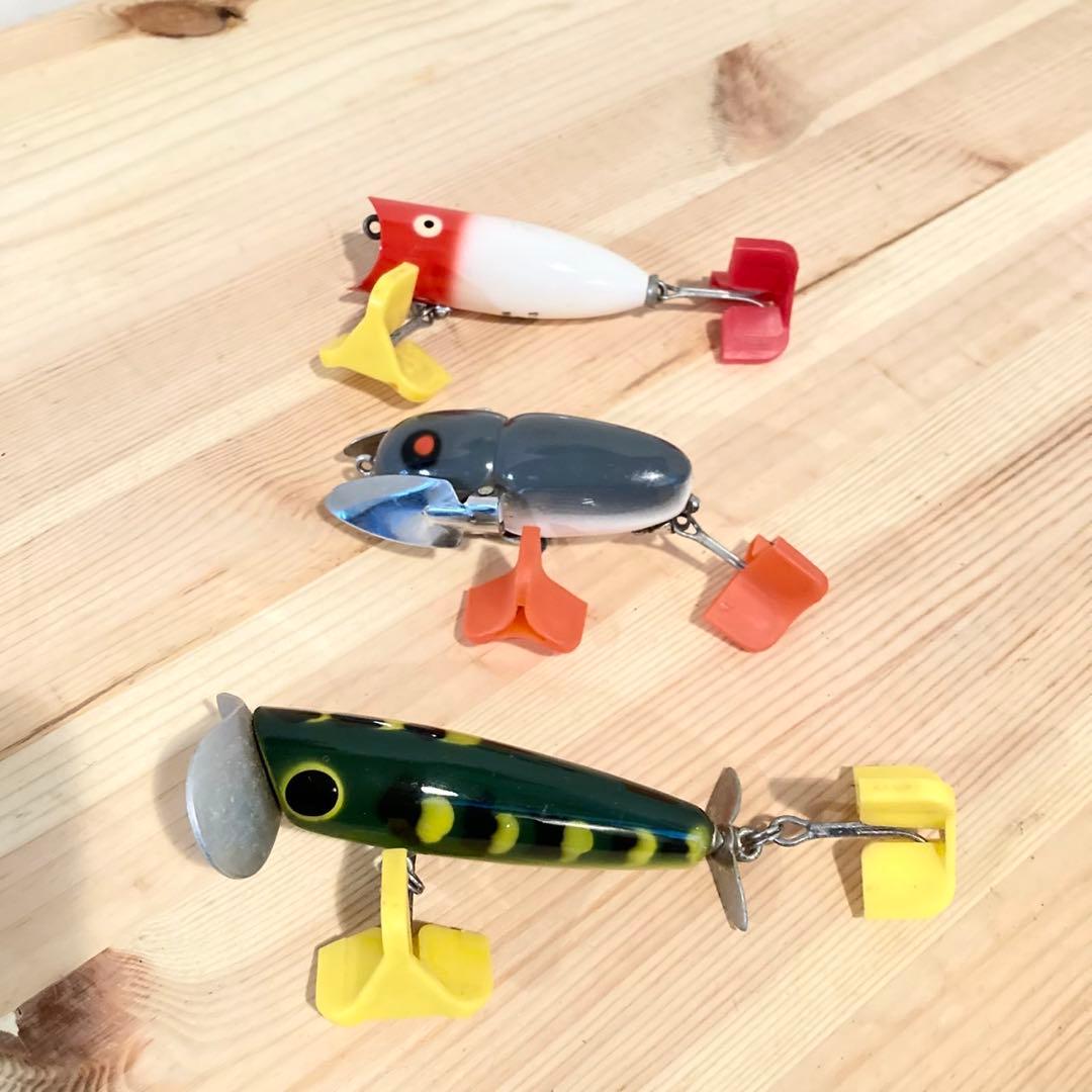 オールドヘドン　ルアー　ヴィンテージスピニングリール　まとめて