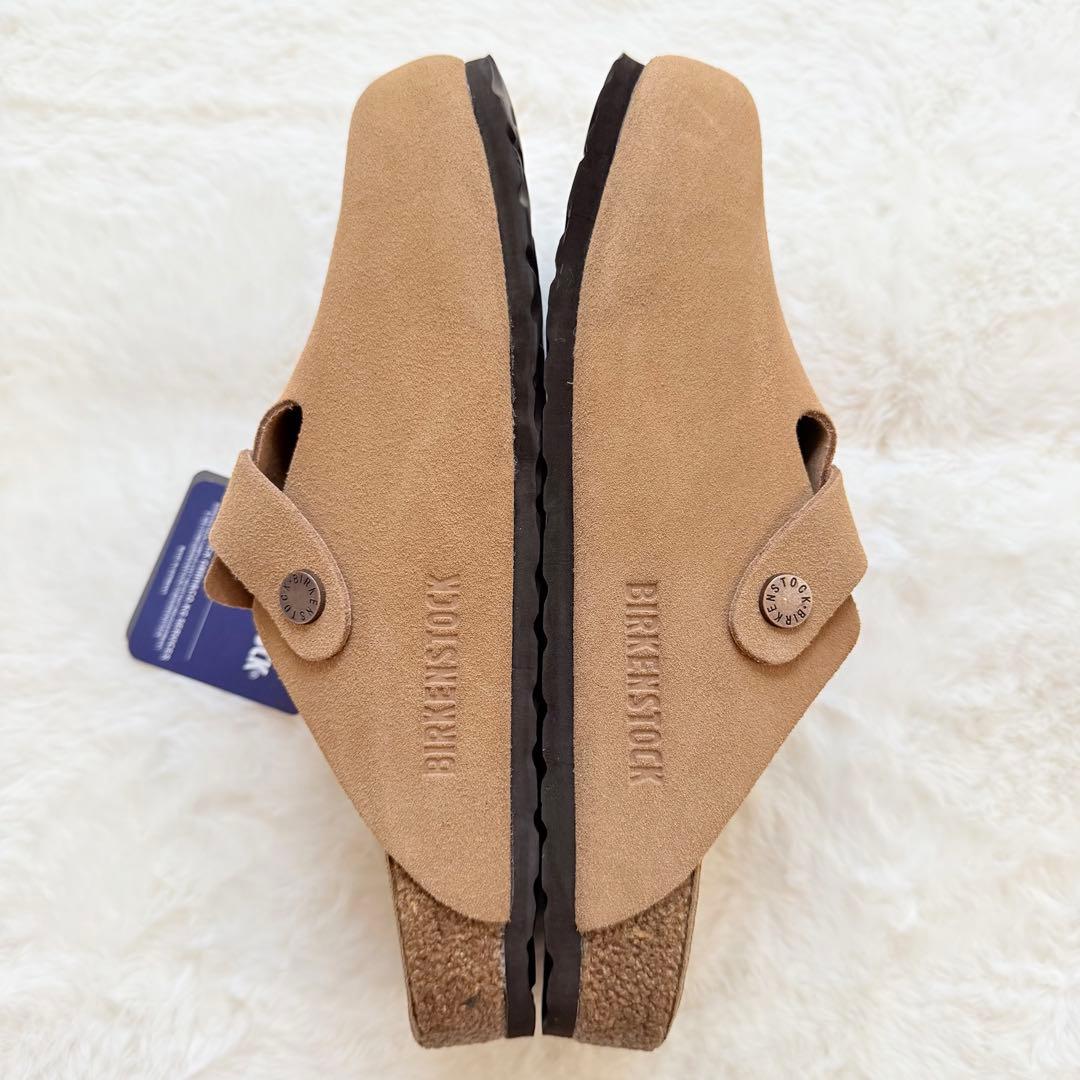 新品✨BIRKENSTOCK ボストン 37 24㎝　ナロー　サンダル　ベージュ