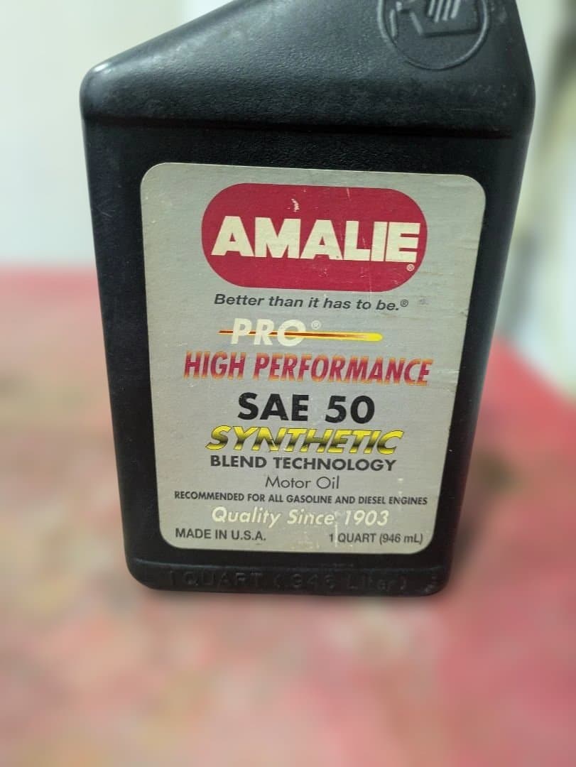 エンジンオイル SAE50 7本