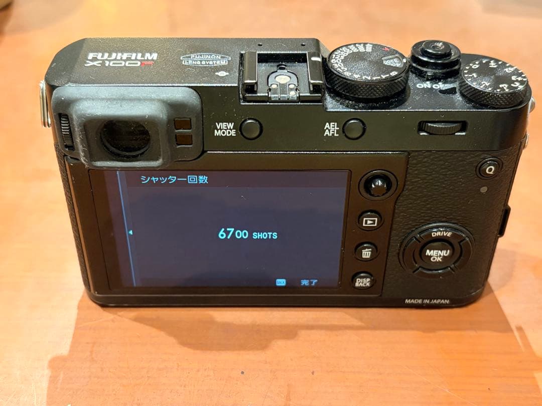 デジタルカメラ FUJIFILM X100f