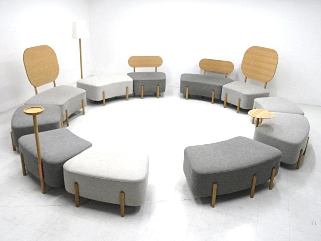 展示品　カリモク　ドラドラ　北欧　オーク材　ソファ サイドテーブル　付き