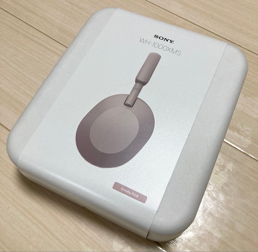 【新品未開封】SONY WH-1000XM5 /PM スモーキーピンク
